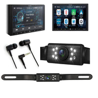 Thumbnail for Alpine ILX-W670 Digital Receiver CarPlay & Android Auto + Camera +ERABUDS