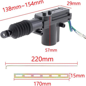 Power door lock actuator universal 97-03 for Ford F150 with wiring and hardware components.
