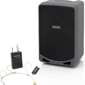 Samson Expedition XP106WDE Rechargeable Portable PA with Headset Wireless System and Bluetooth