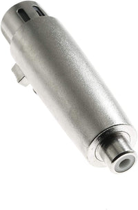 Thumbnail for 8 AT TRCAXLRF XLR Female to RCA Female Adapter Converter Gender Audio Coupler