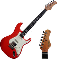 Thumbnail for Tagima T 640 SUPER-FR-DF/AWH Electric Guitar - Fiesta Red