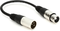 Thumbnail for Hosa DMX-306 DMX512 Adaptor, XLR3M to XLR5F - 6 Inch