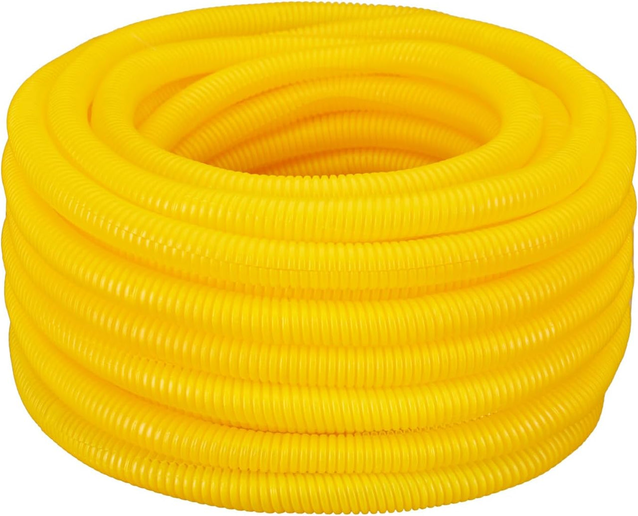 MR DJ DSLT38YL 100' 3/8" 10mm Yellow Split Wire Loom Conduit Tubing Sleeve Tube