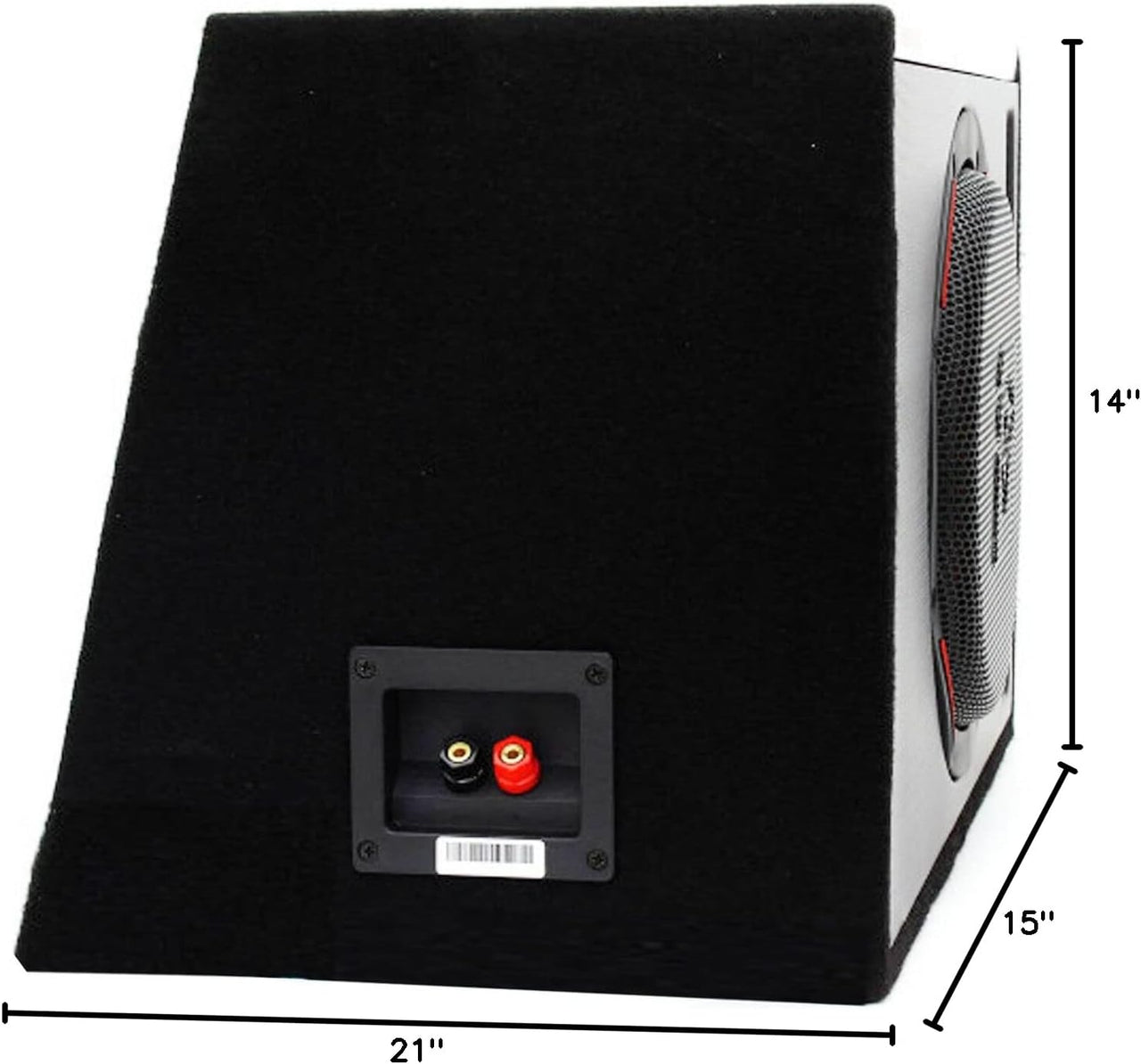 Cerwin Vega H6E12SV HED Series 12" Vented Subwoofer Enclosure (Passive)