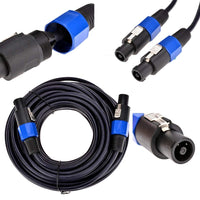 Thumbnail for 100 Foot Speakon to Speakon Pro PA/DJ Speaker Cable 2 Conductor