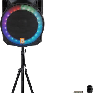 MR DJ DSP4500PKG 15" Active DSP PA DJ Karaoke Speaker