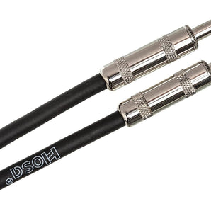 Hosa 3GT-PAK Cloth Guitar Cable, Hosa Straight to Same, 18 ft, Assorted Colors, 10 pc