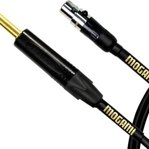 Mogami GOLD-BPSH-TS-18R Belt Pack Instrument Cable - 18 Inch