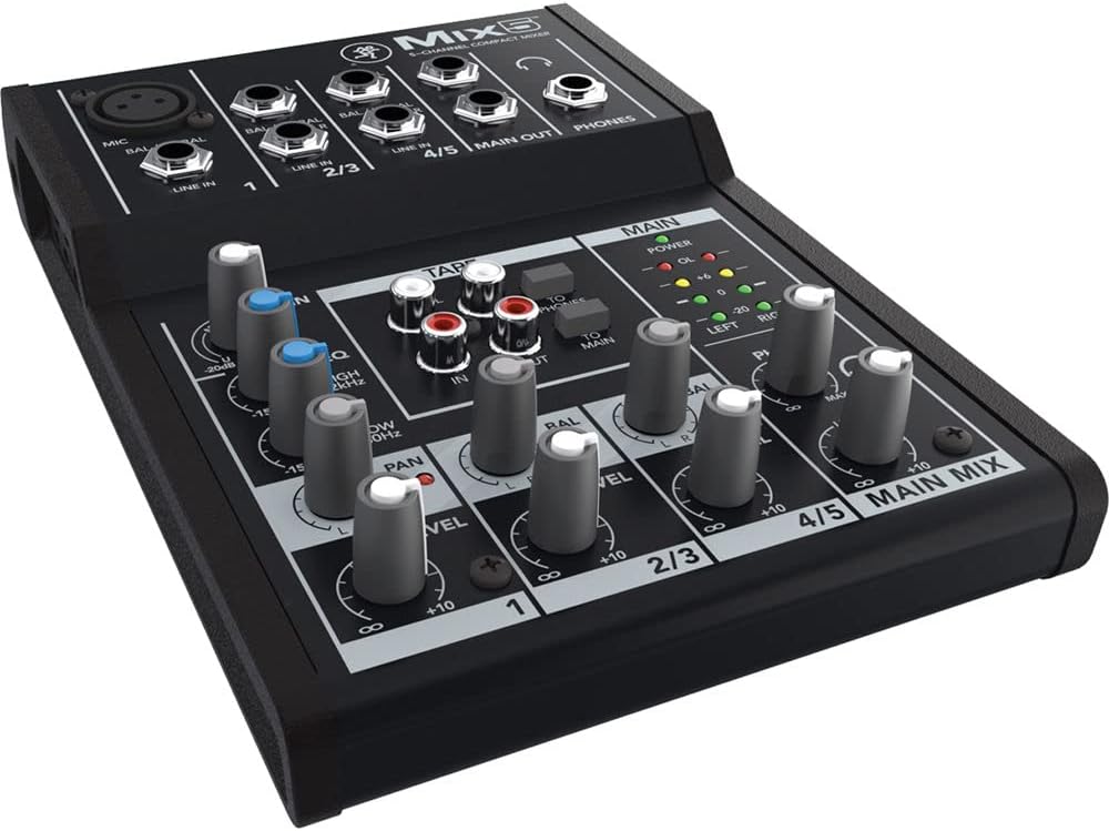 Mackie Mix5 5-channel Compact Mixer