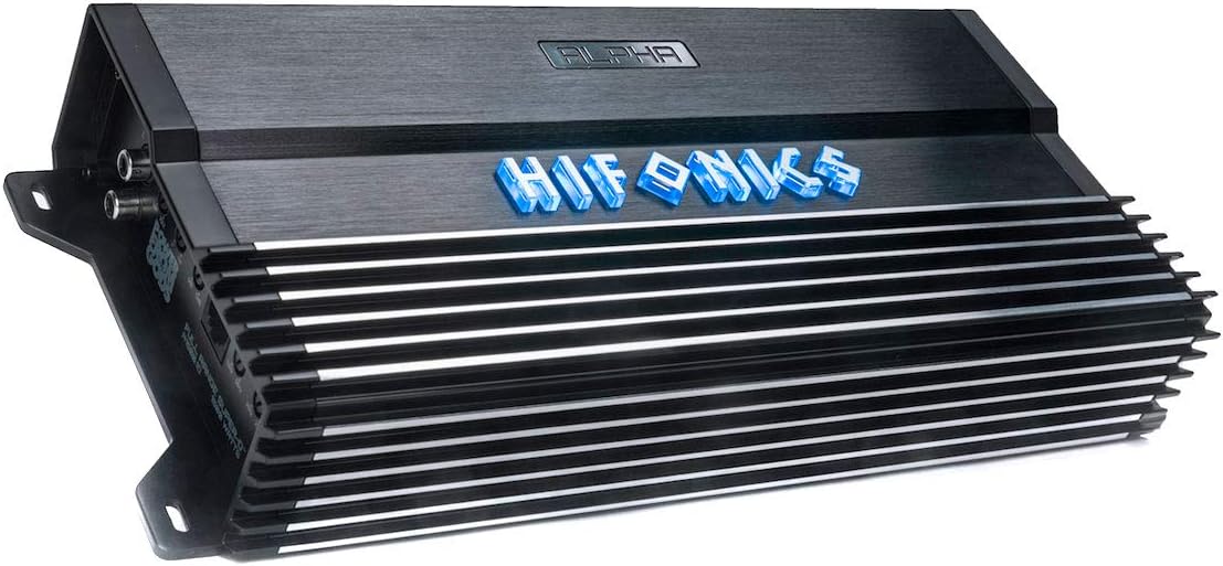 Hifonics A1500.1D 1500W Class-D Alpha Series Monoblock Car Amplifier with Bass Remote