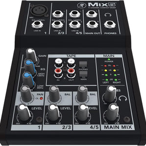 Mackie Mix5 5-channel Compact Mixer