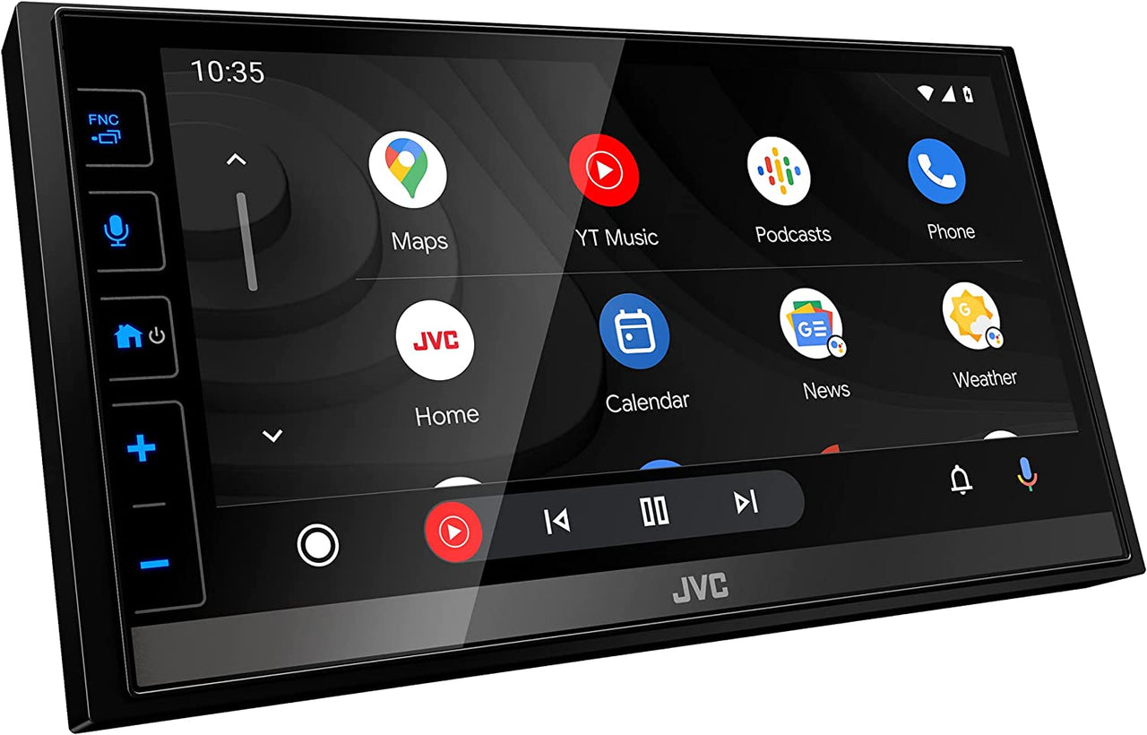 JVC KW-M788BH Digital Media Receiver featuring 6.8-inch Capacitive Touch Control Monitor (6.8" WVGA)