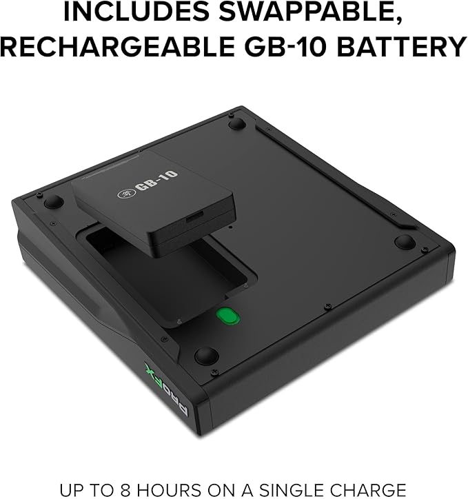 Mackie ProFX10GO Battery-powered 10-channel Mixer with USB and Enhanced Effects