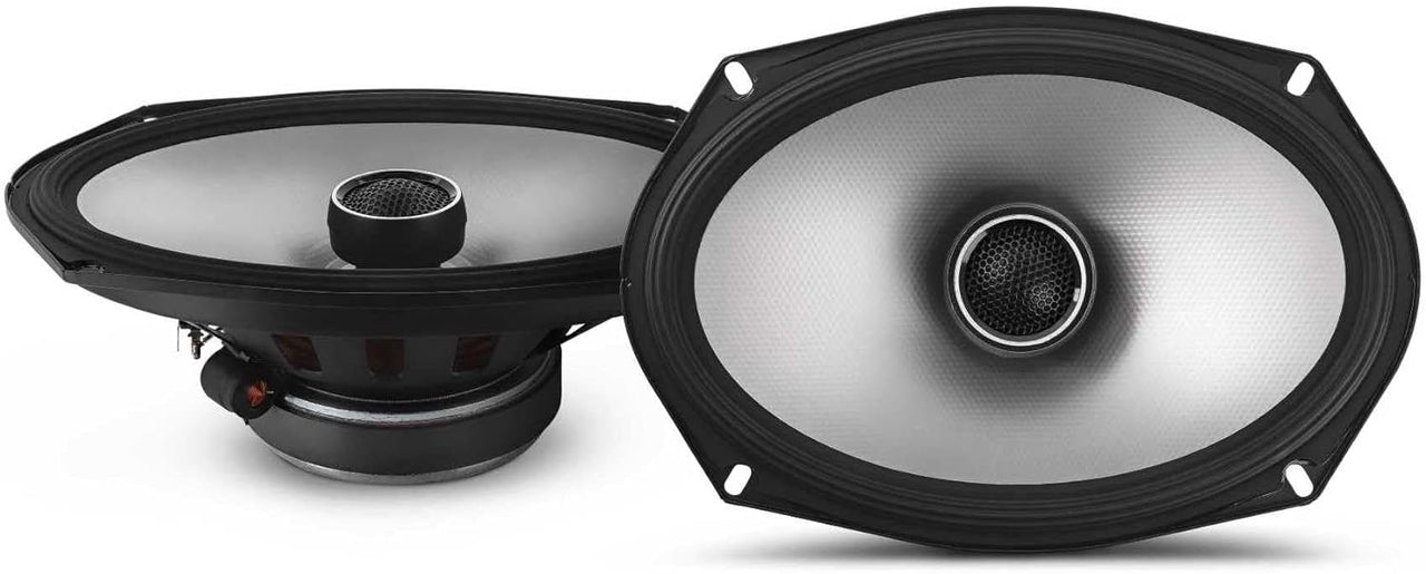 Alpine S2-S65C 6.5" Component Set S2-S69 6x9" Coaxial Speaker S2-A36F Amplifier & KIT8 Installation AMP Kit