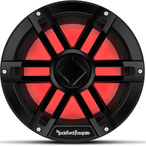 Rockford Fosgate M1D2-10B 1200W 10" M1 Series Dual 2-ohm Marine Subwoofer with Color Optix LED
