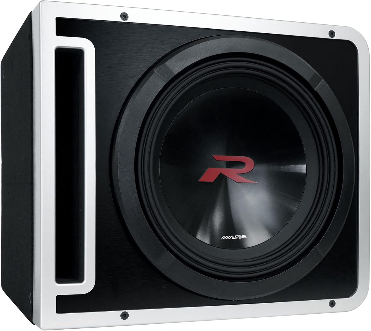 2 Alpine R2-SB10V Loaded 10" Ported Subwoofer Enclosure Box + KTX-H10 Link Kit