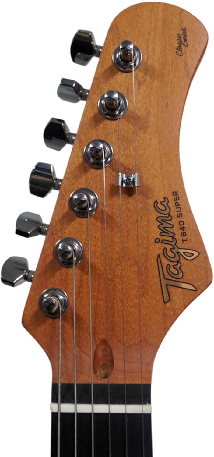 Tagima T 640 SUPER-FR-DF/AWH Electric Guitar - Fiesta Red