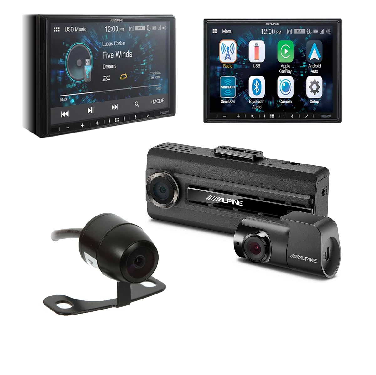 Alpine Camera Socket Alpine ILX-W670 Multimedia Receiver with Bullet Camera – absoluteusa