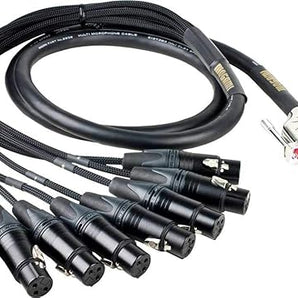 Mogami GOLD-DB25-XLRF-30 8-channel Analog Interface Cable - 30 foot