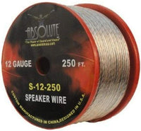 Thumbnail for Absolute S12-250 12 Gauge 250' High Performance Spool Speaker Wire
