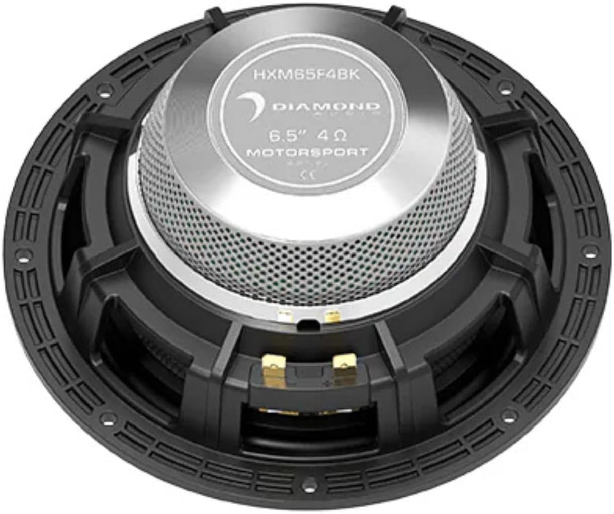 Diamond Audio HXM65F4BK 6.5" 2-Way 4Ω HIGH Output Marine Speaker