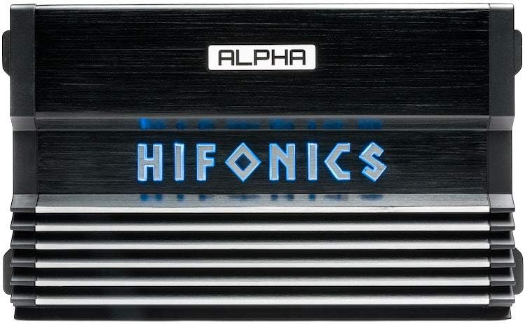 Hifonics A1200.1D 1200W Class-D Alpha Series Monoblock Car Amplifier with Bass Remote