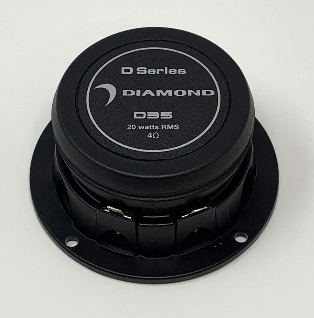 2 Diamond Audio DES365C DES Series 6.5" 3-Way Component System w/Aluminum Dome Tweeter and Crossovers