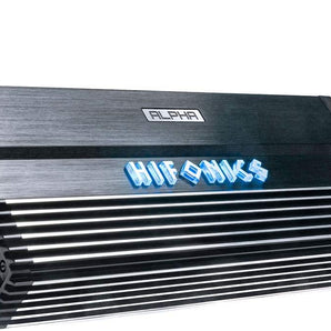 Hifonics A2000.1D 2000W Class-D Alpha Series Monoblock Car Amplifier with Bass Remote