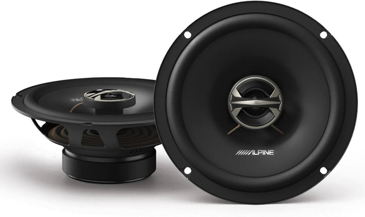 Alpine EL-E65-G 2 Way 6.5" Front & Rear Speakers Harness Speaker Adapter 1995-up GM Full Size Trucks & SUV