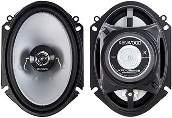 Kenwood Car KFC-C6866S 6x8" 500 Watts 2-Way Car Audio Coaxial Speakers Stereo