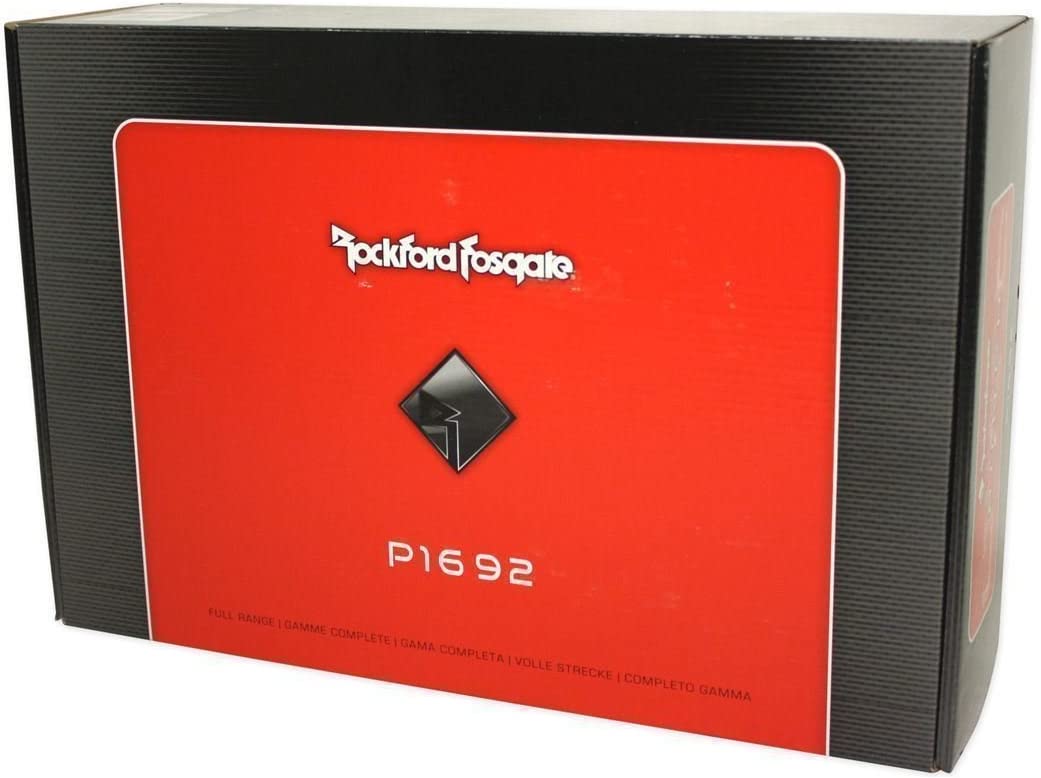 Rockford Fosgate Punch P1692 300W 6x9" 2-Way Punch Series Full Range Coaxial Speakers