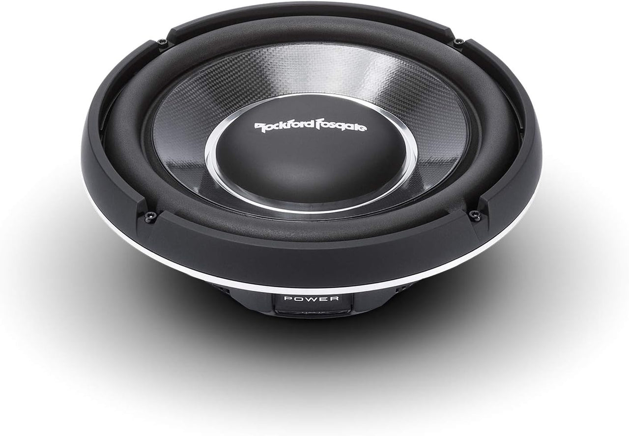 Rockford Fosgate Power T1S1-12 1200W 12" Power Series Single 1-ohm Shallow Car Subwoofer