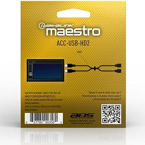 iDatalink Maestro ACC-USB-HD2 USB Replacement Adapter Cable
