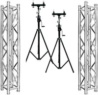 Thumbnail for MR TRUSS DJ PRO Crank-up Portable 10' Lighting Stand with 12' Truss Package