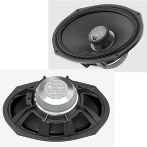 Diamond Audio HXM69F4BK 6"x9" 2-Way 4Ω High Output Marine Speaker
