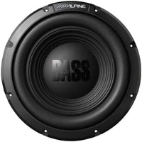 Thumbnail for 2 Alpine W10S4 Car Audio Bassline Single 4 Ohm 500 Watt 10