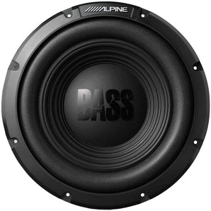 2 Alpine W10S4 10" Single 4 Ohm Subwoofer Bundle