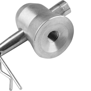 MR Truss THCC15PAK Universal Half Conical Connector Pack for Truss Bass Plate with Coupler Pin & R-Clip