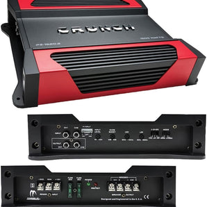 Crunch PZ-1520.2 1500W Powerzone 2-Channel 2 ohm Stable Class-A/B Car Amplifier