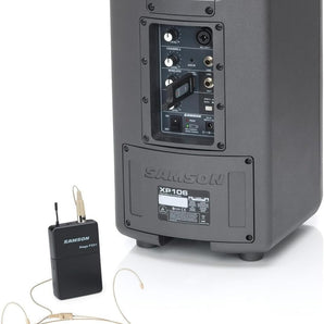 Samson Expedition XP106WDE Rechargeable Portable PA with Headset Wireless System and Bluetooth