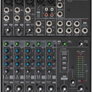 Mackie 802-VLZ4 8 Channel Ultra Compact Analog Mixer