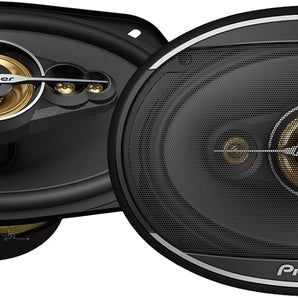 Pioneer TS-A6991F 1400W 6x9" 5-way 4-ohm Coaxial Car Speakers with Dual Super Tweeters