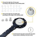  Absolute HW600 power window conversion kit components including electric regulators and switches.