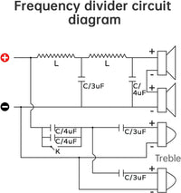 Thumbnail for MR DJ Replacement Speaker Crossover 2500W for JBL Peavey Cerwin-Vega Pyle-Pro Mr DJ ...