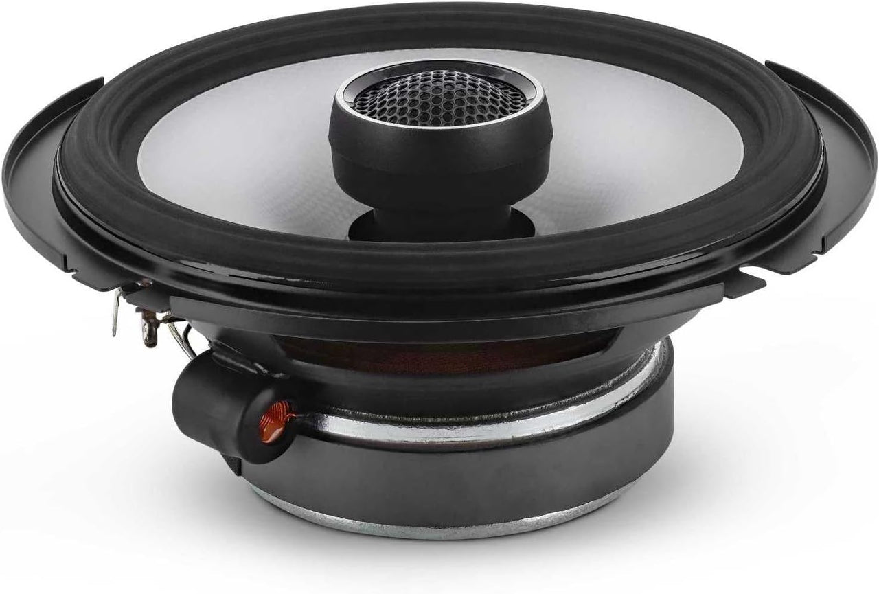 Alpine S2-S65 6.5" Front Factory Speaker Replacement for 2003-2008 Infiniti FX35 FX45 with Absolute TW500 Tweeter
