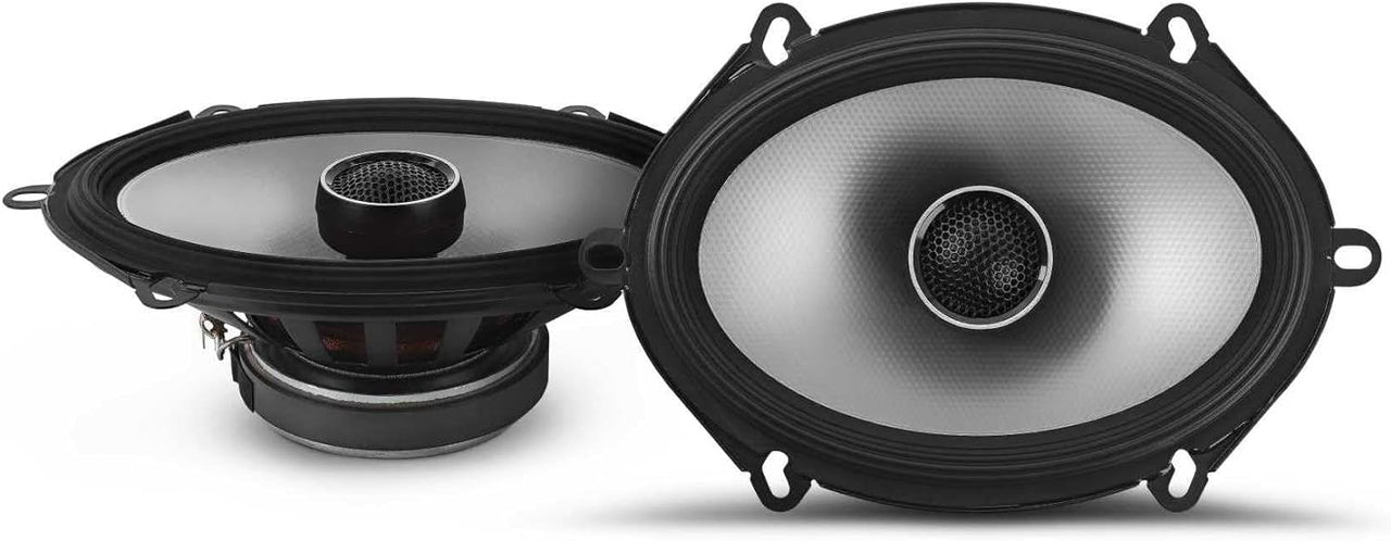 2 Alpine S2-S68 5x7" Rear & Front Factory Speaker Replacement Kit For 05-07 Ford F-250/350/450/550 + Metra 72-5600 Speaker Harness