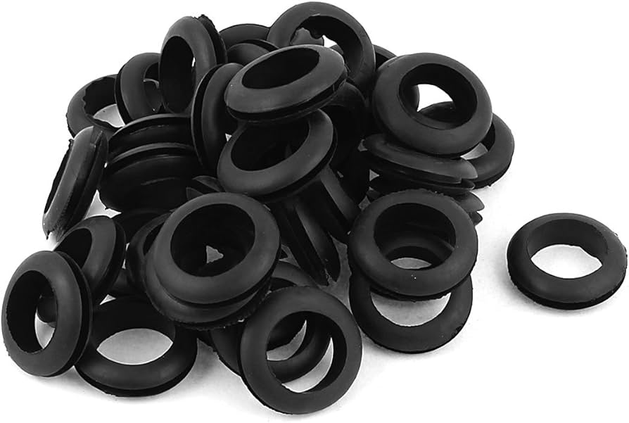 Install Bay RG14 Rubber Grommets 1/4in ID - 100 Bag