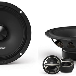 Alpine EL-E65C-G 6.5" Component Speaker & DM-65C-G 6.5" Component Speaker
