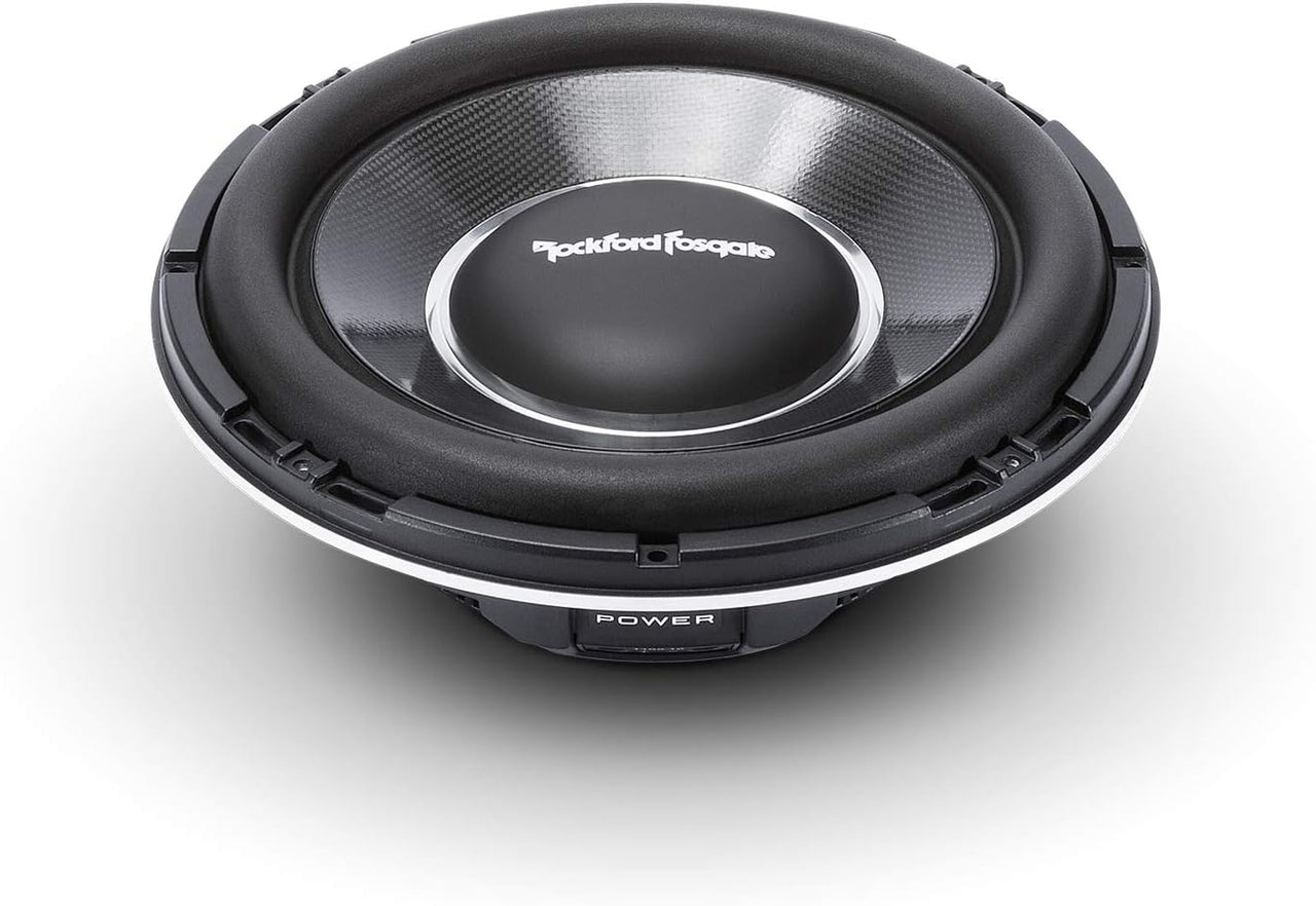 Rockford Fosgate Power T1S1-12 1200W 12" Power Series Single 1-ohm Shallow Car Subwoofer