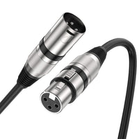 Thumbnail for MR DJ CXMXF25 25' XLR Male to XLR Female Microphone Balanced Instrumental Dj XLR Interconnect Cable